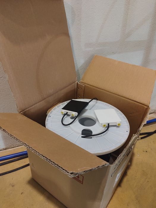 Extenda a sua rede por 700 Metros com esta bobine de Fibra !