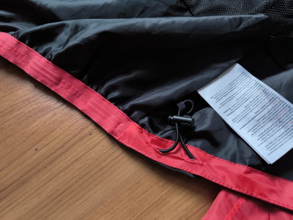 Craft kurtka damska wiatrówka rower bieganie trekking XS czarna czerwo