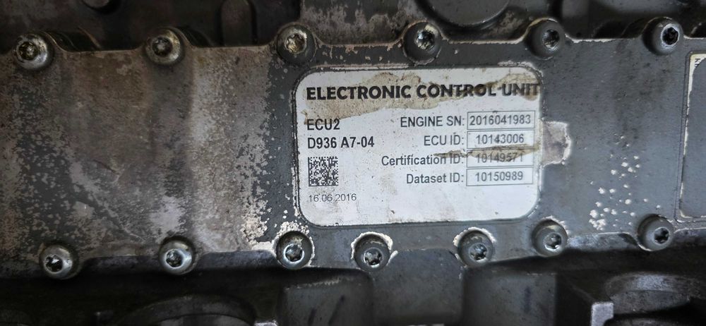 ECU 2 Liebherr xpower - Komputer Silnika D936 A7 - 04