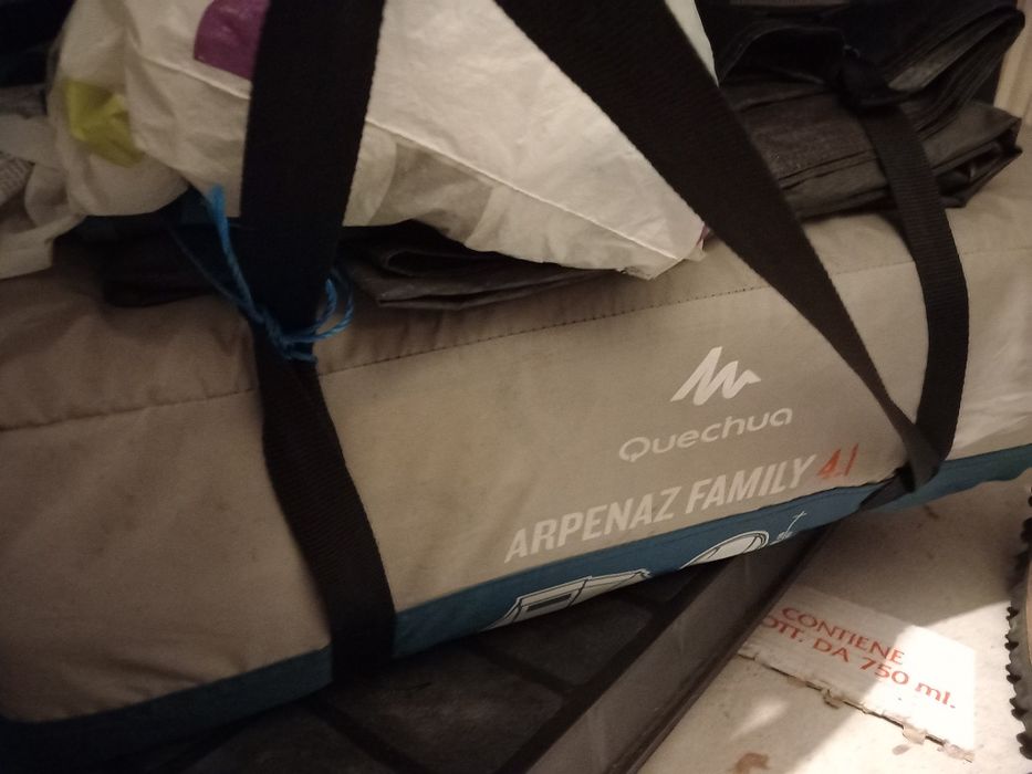 Vendo tenda de campismo arpenaz family 4.1