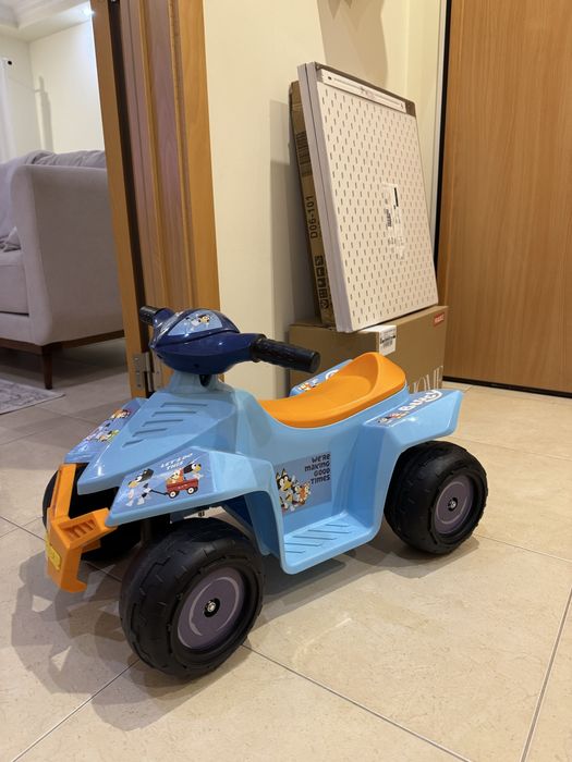 Carro eletrico Bluey