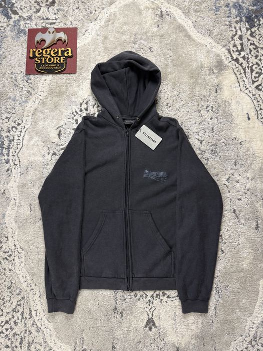 Худи Balenciaga кофта зипка на молнии оверсайз баленсиага баленсіага Zip Up Hoodie стритвир стрітвір толстовка куртка свитшот opium viper