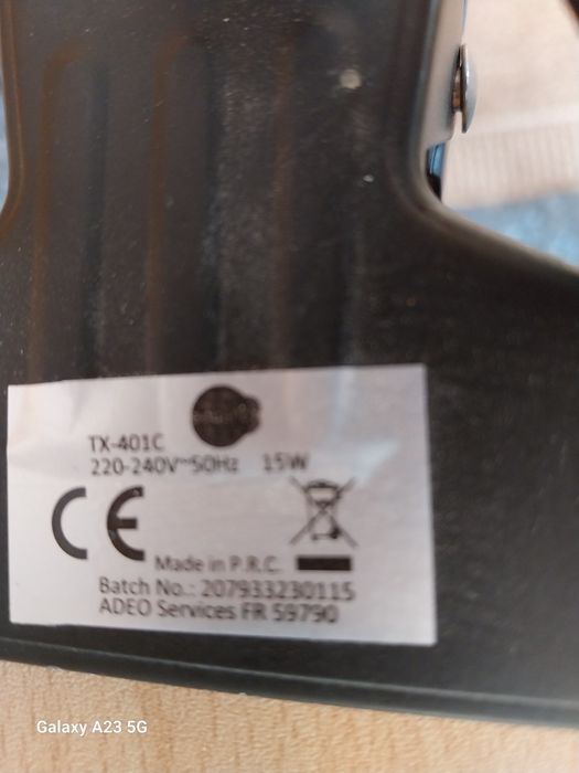 Ventoinha de mesa ou secretária