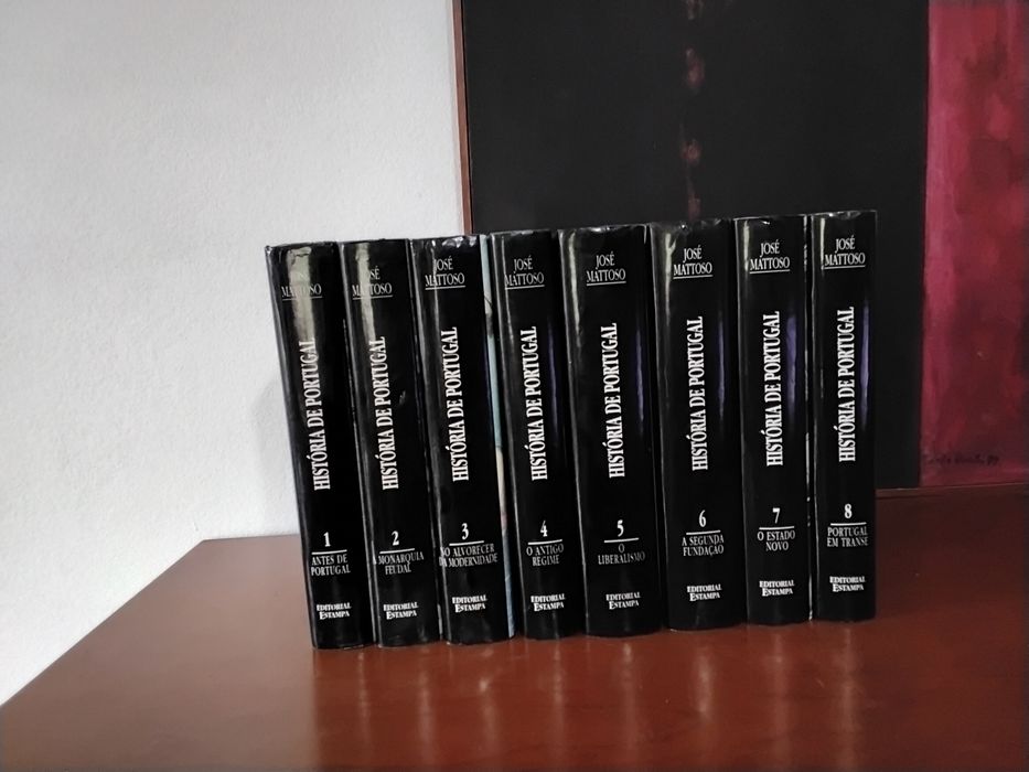 Colecção completa História de Portugal de José Mattoso 8 volumes