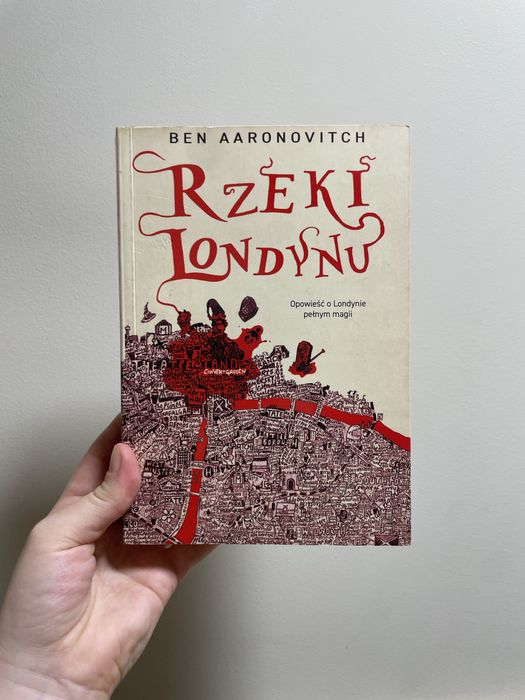 Książka Rzeki Londynu Ben Aaronovitch