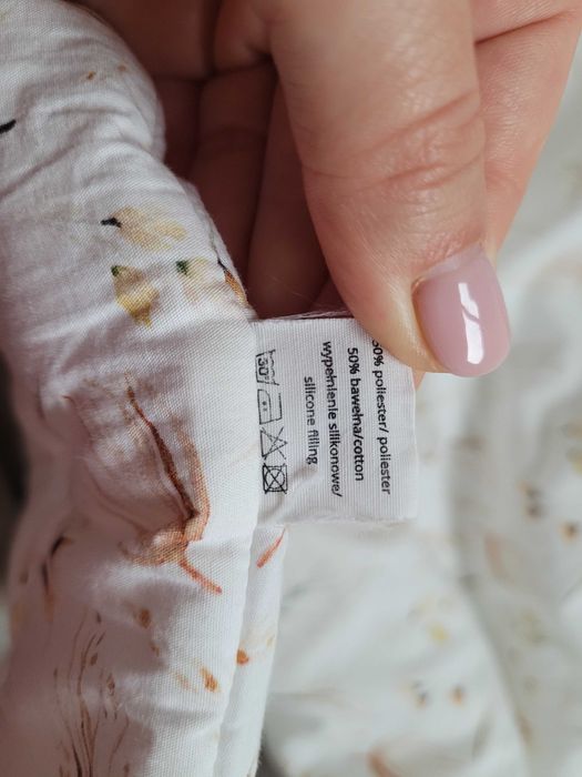 Rożek mata becik boho flower babyly