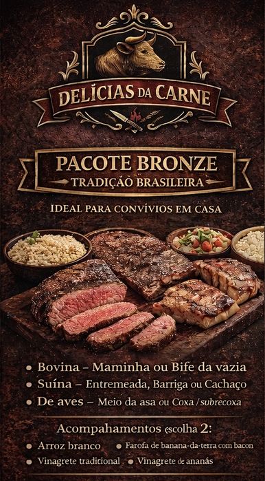 Churrasco Brasileiro em Casa –Tradicional e Premium | Leiria e região