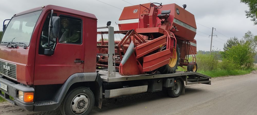 Перевезення с/г техніки, послуги евакуатора, перевезення  вантажів до