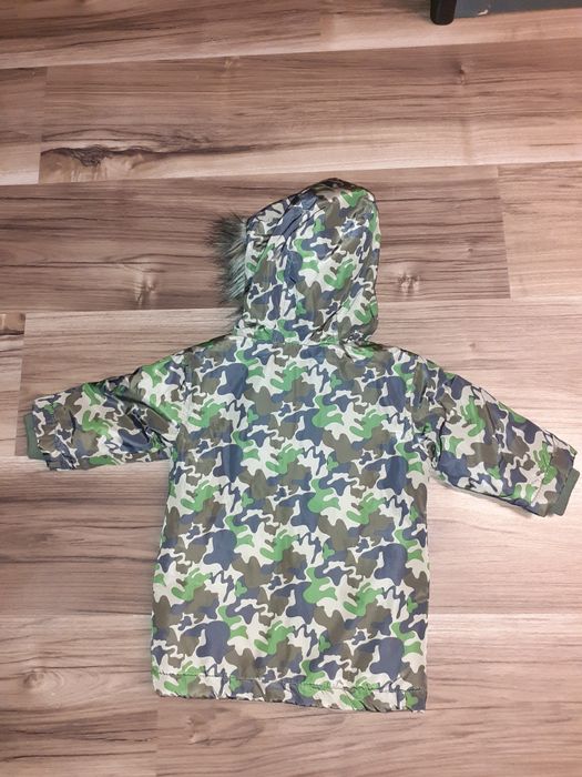 Kurtka parka moro 74 dla chłopca