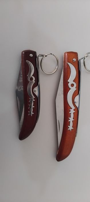 Faca dobrável OKAPI África do Sul Lua e Estrelas anel trava lâmina