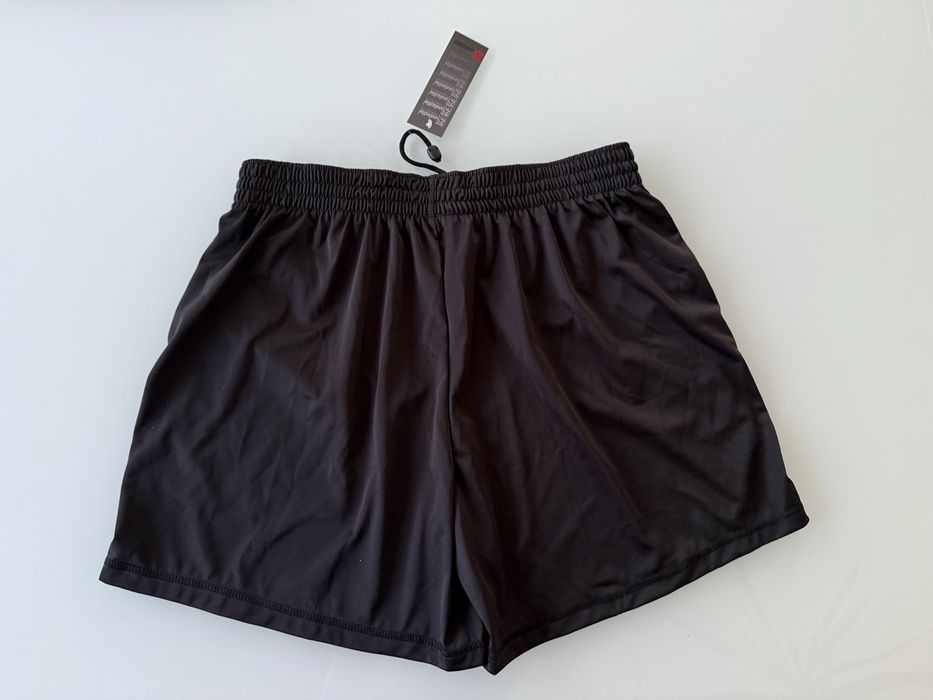 Szorty męskie krótkie spodenki sportowe czarne nowe 3XL