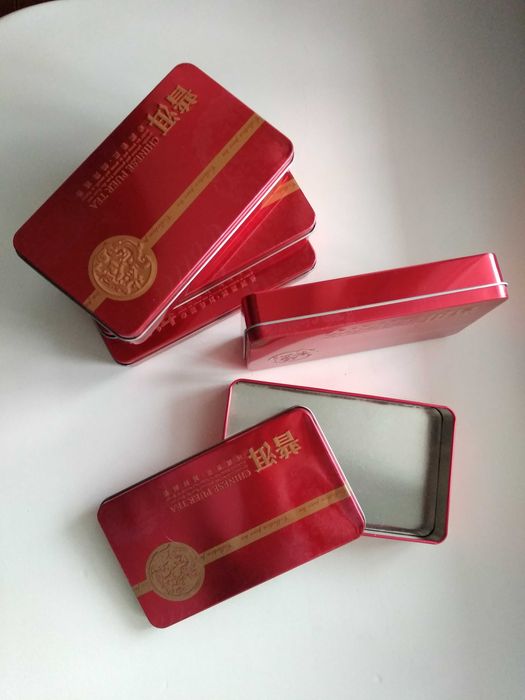 5шт. Металлические коробочки 16*9*3