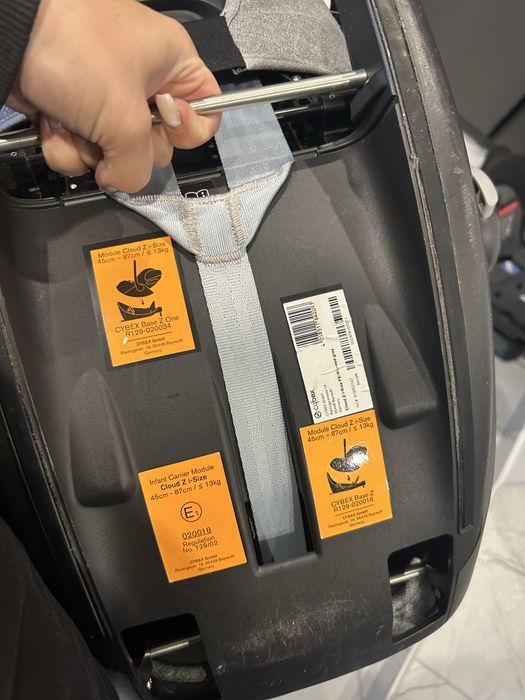 Cybex cloud z koi 0-13 kg fotelik samochodowy łupina crystallized