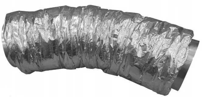 2x Tłumik elastyczny wentylacyjny klimatyzacyjny FI 125 PAKIET