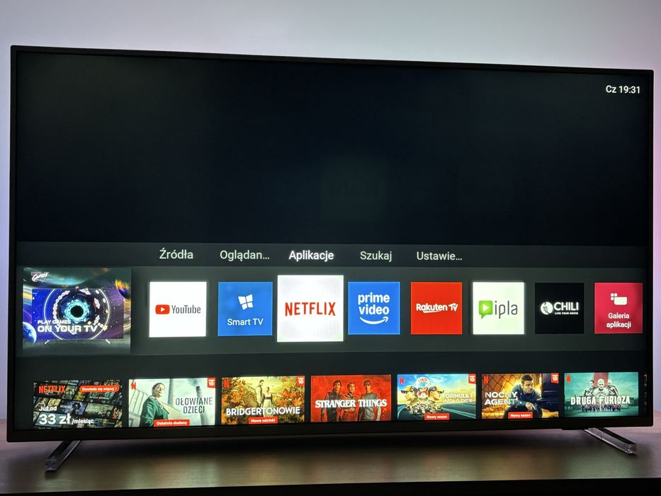 Telewizor Phiiips Ambilight 55” 4K Ultra HD