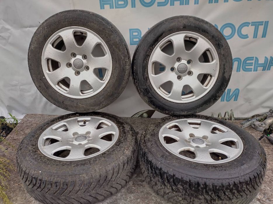Диски 5x112 R15 титани VW Audi Skoda Seat Колеса