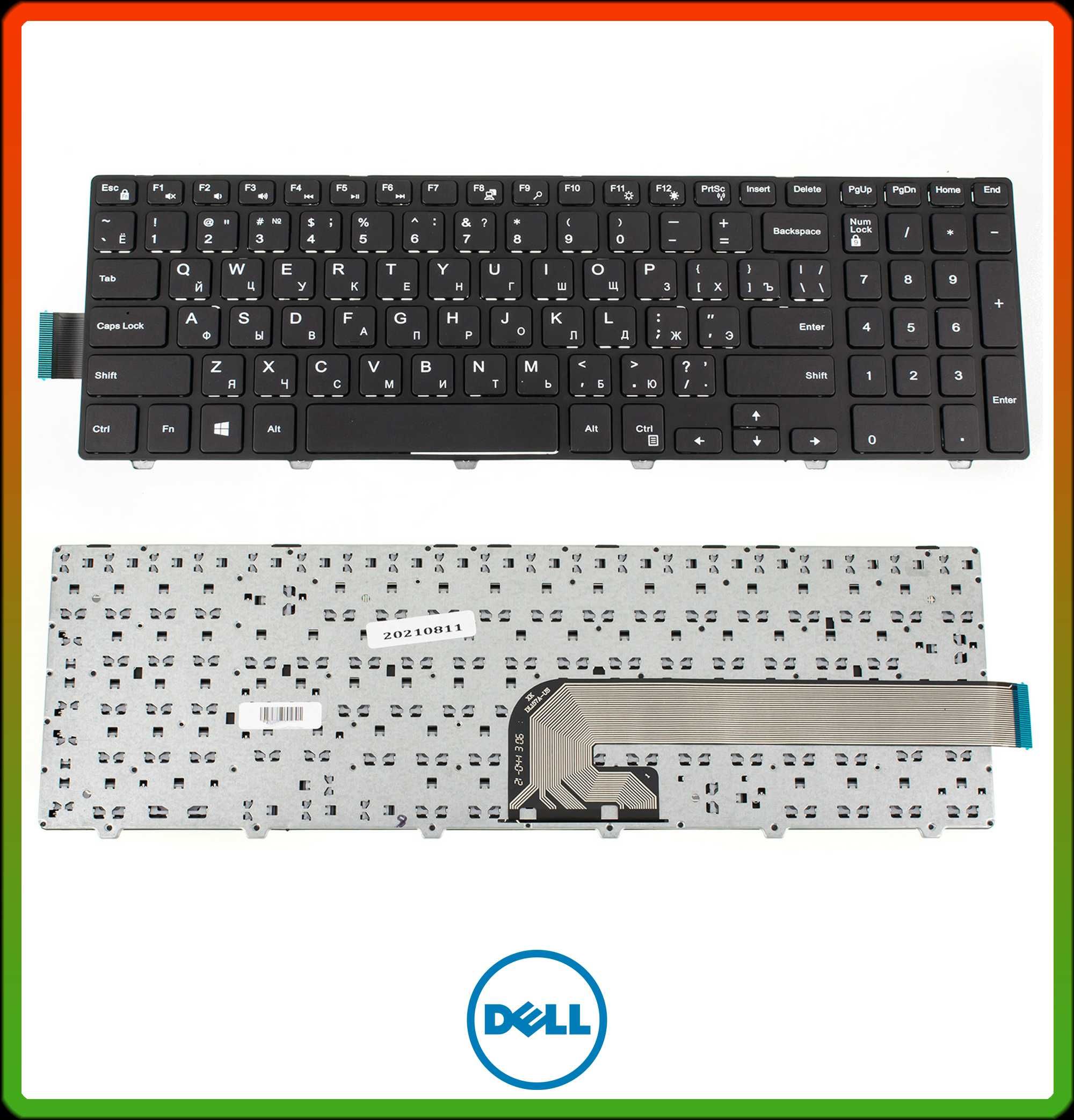 Клавиатура для ноутбука Dell Inspiron 15-3000: 220 грн. - Запчастини ...