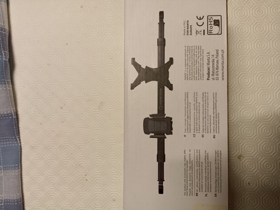 Suporte de tablet e tlm para automóvel.