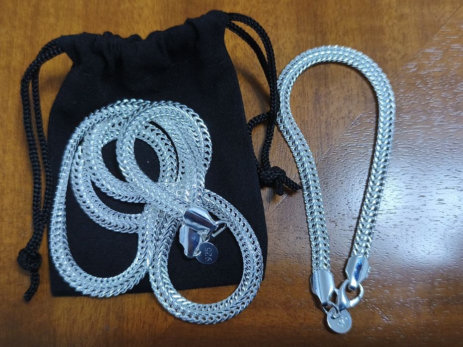 Colar e Pulseira SERPENTYS Prata