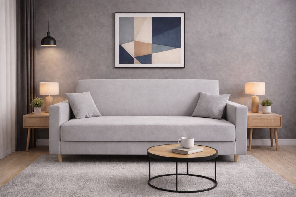 Wersalka na sprężynach bonelowych wiele kolorów na zamówienie