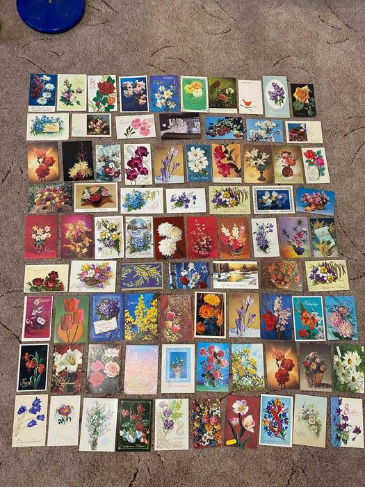 Открытки времён СССР, наборы открыток.