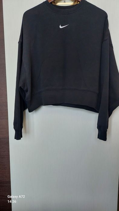 Свитшот, толстовка,  худи Nike укороченый . Оверсайз.