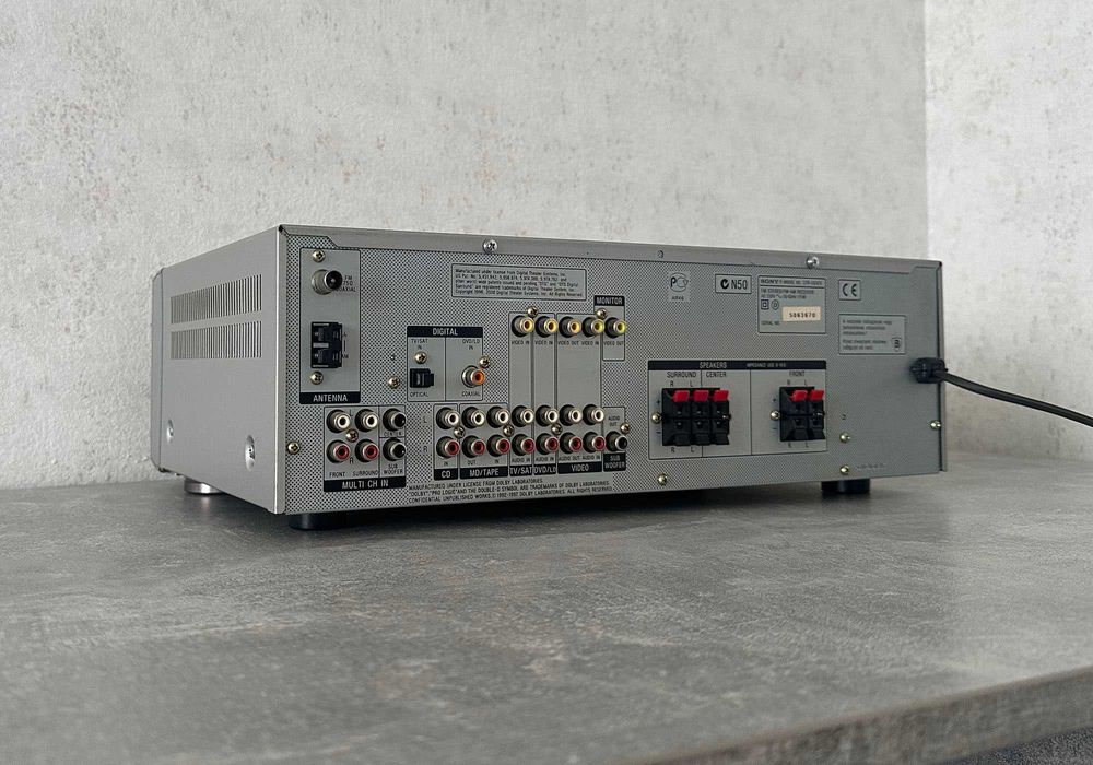 Ресивер Sony STR-DE475 (5 × 100 Вт / 8 Ом / ЦАП / FM-приймач)