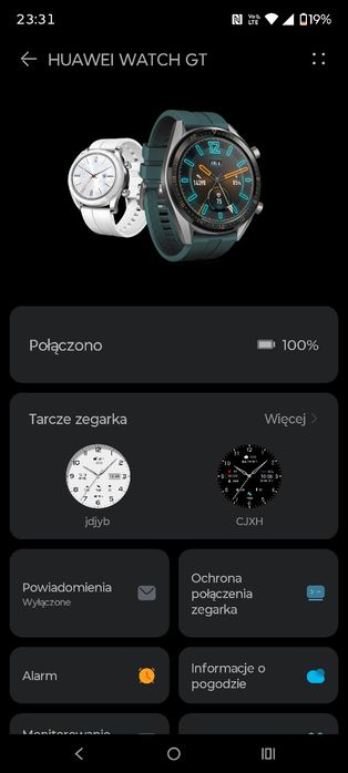 Huawei Watch GT (FTN-B19) Czarny