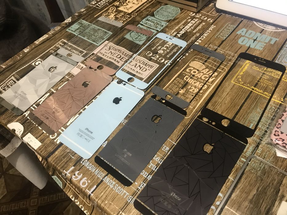 Айфон 5, 6, 7 захисне скло