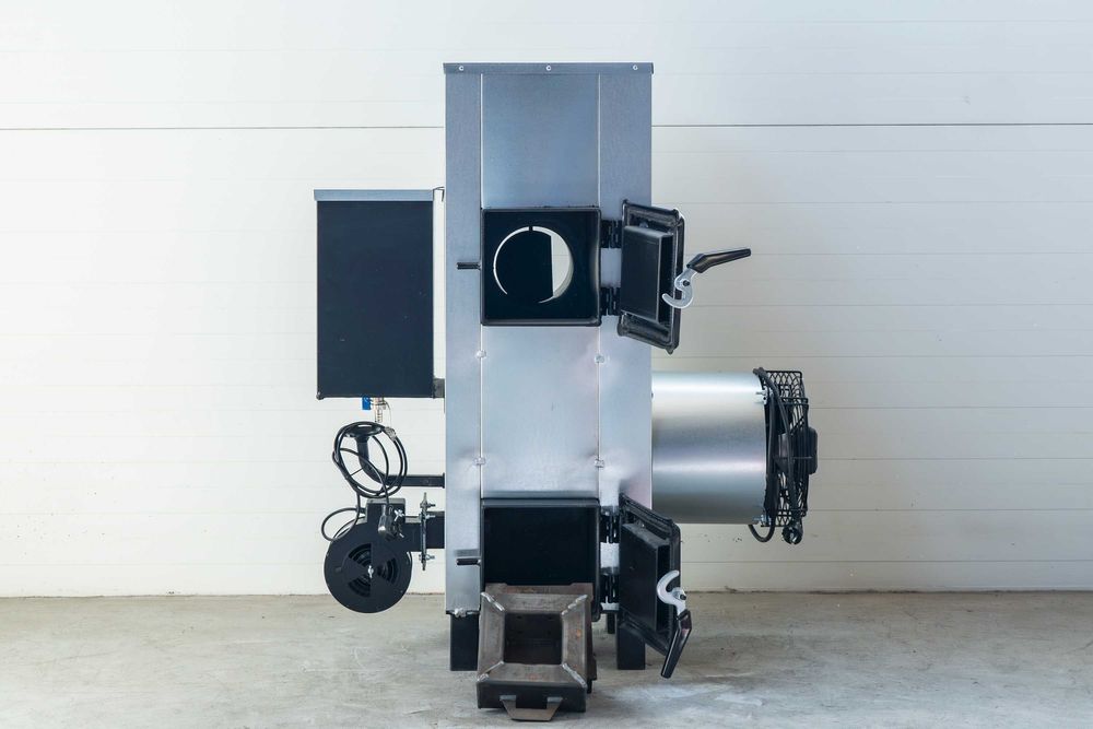 Nagrzewnica warsztatowa na olej i drewno NG20 max.do 100 m2 Koza piec