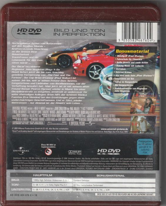 2 fast 2 furious po niemiecku