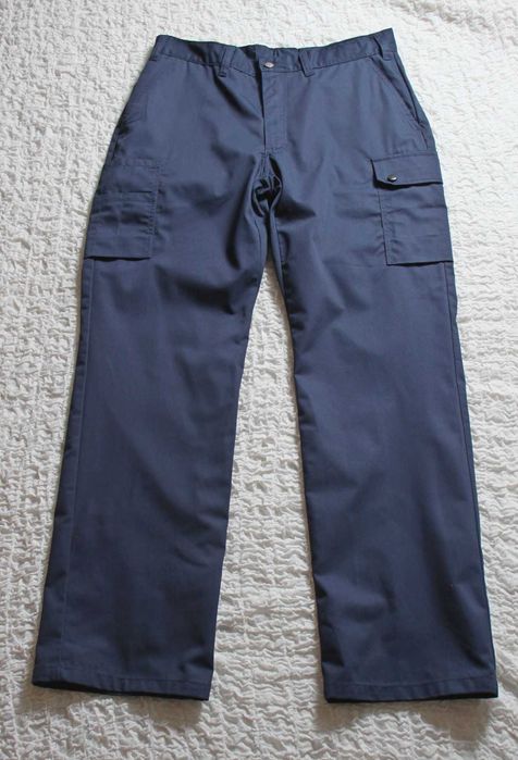 НОВЫЕ синие рабочие брюки Jobman (Швеция), р.С44D/≈на р.50 рост до 180