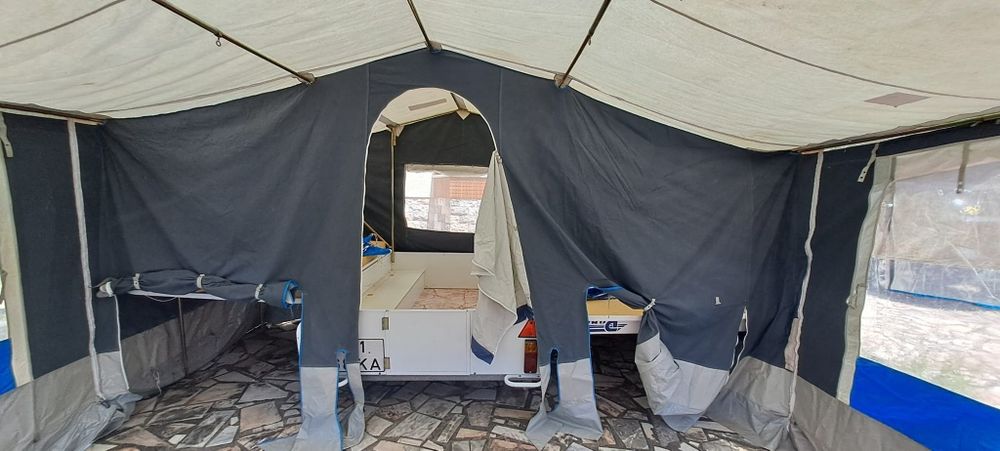Autotenda para desocupar
