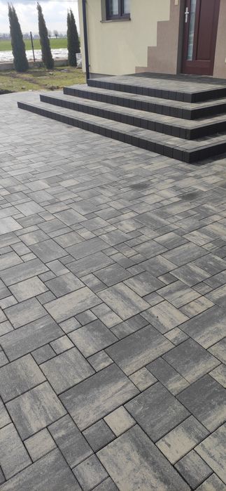 Układanie Kostki Brukowej Solidnie i Profesjonalnie .