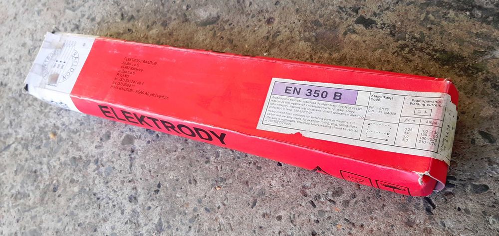 Elektrody do napawania regeneracji EN 350B fi 6.0 mm ESAB/Baildon