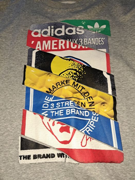 Bluza adidas szara L