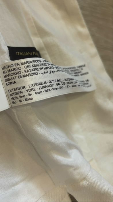 Костюм від Massimo Dutti льон