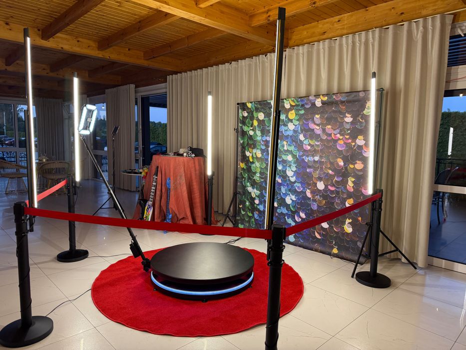 FotoBudka 360 na wesele i imprezy | HIT 2026 | Efekt WOW