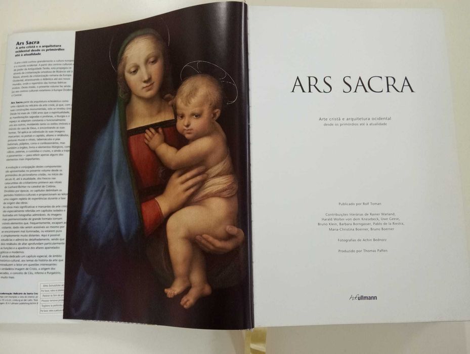 Livro: Ars Sacra / Arte Sacra, de H. F. Ullmann