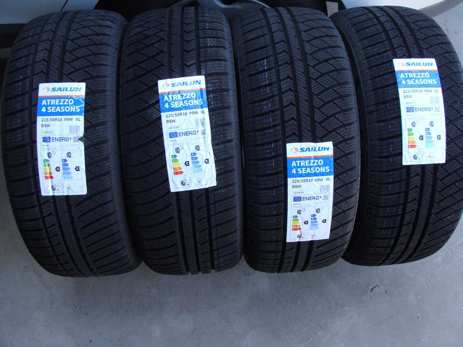 Opony 225 / 55 R 16 Sailun 4 seasons Nowe Całoroczne Rant 2024