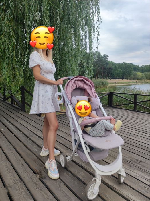 Коляска прогулянкова візочок Euro Cart конверт в подарунок