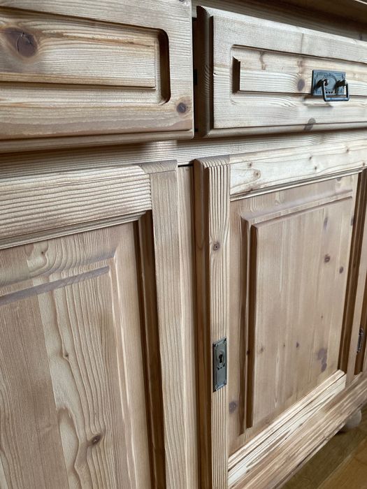 Komoda drewniana  oczyszczona