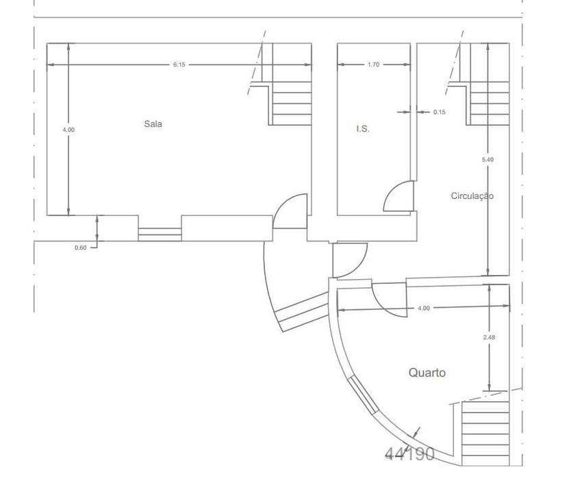 Casa na montanha para renovar