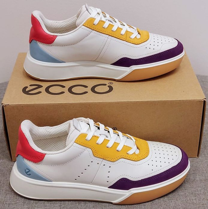 Ecco Street Court W. Multicolor, rozmiar 37 nowe, 100% oryginalne