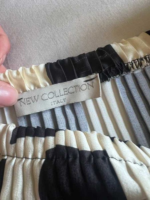 Vestido preto e branco