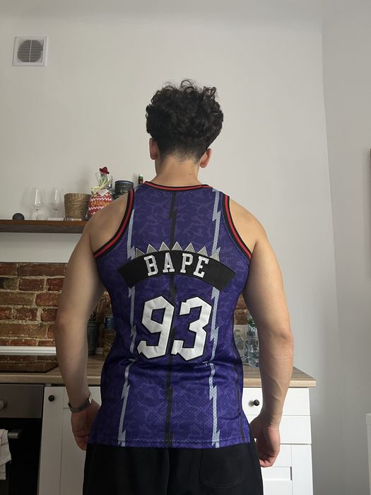 Koszula Koszykarska Bape Raptors Limited Edition Big Logo USA Japan ML
