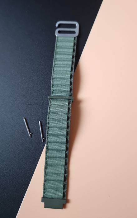 Pasek nylonowy 18 mm Huawei GT 5/4 41mm. Garmin Vivoactive 4S,3S.Forer