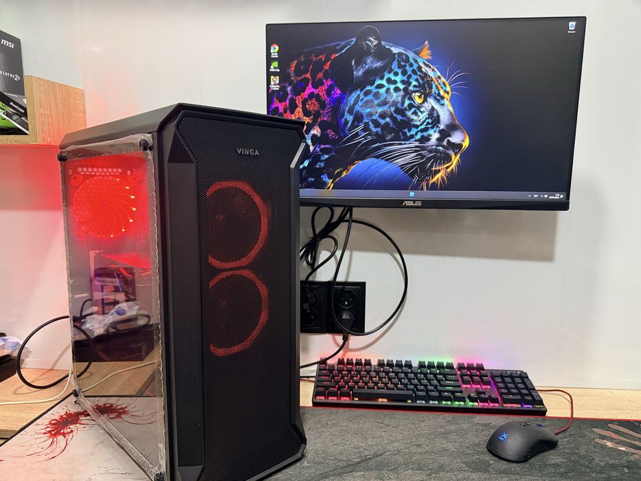 Компьютер Бюджетний Ігровий Ryzen 5+16DDR+1тб м2+Asus Nvidia 1660 Super