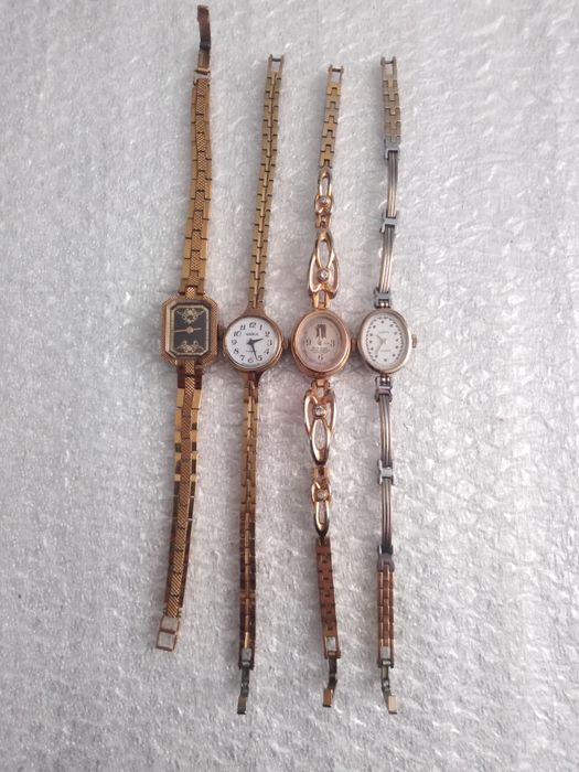 Продам позолоченные женские часы (хороший подарок)