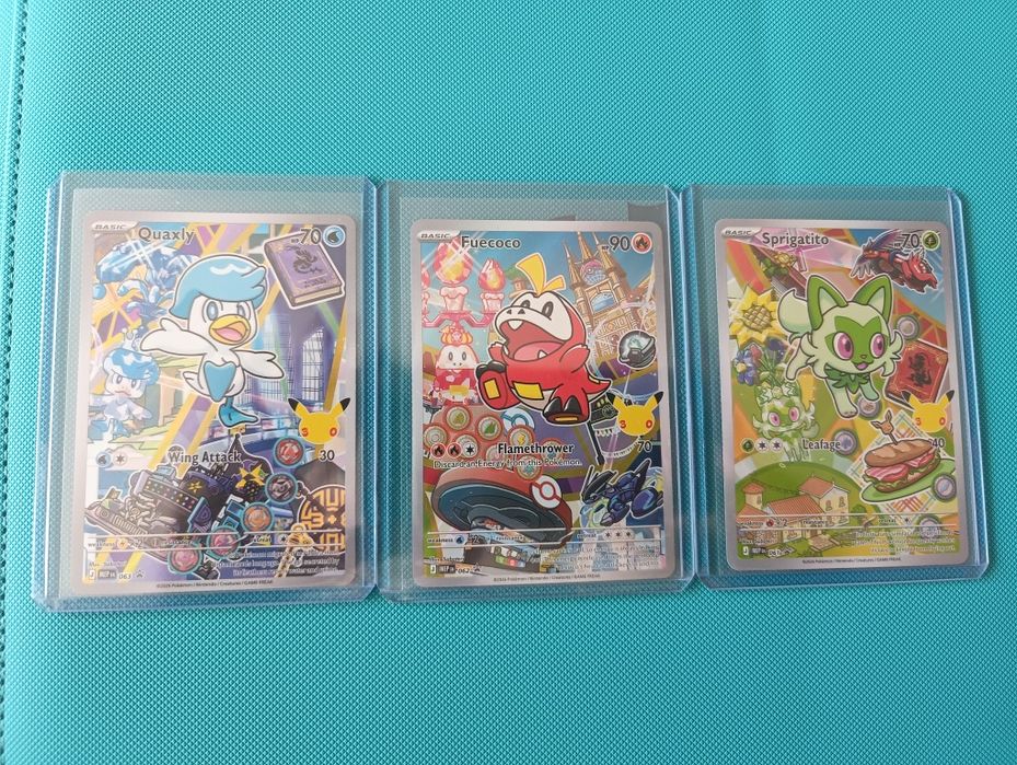 Pokemon TCG: First Partner Illustration Collection  - startery (Paldean)